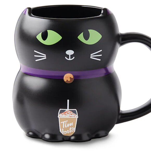 20oz Figural Mug - Black Cat - Picture 2 of 2
